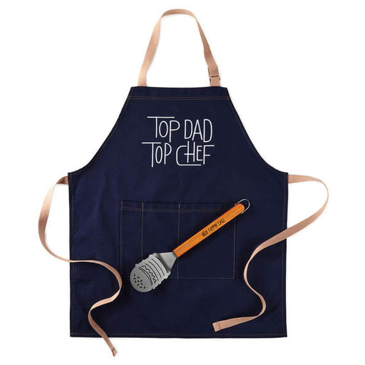 Hallmark : Top Dad Father's Day Apron and Spatula Set - Hallmark : Top Dad Father's Day Apron and Spatula Set