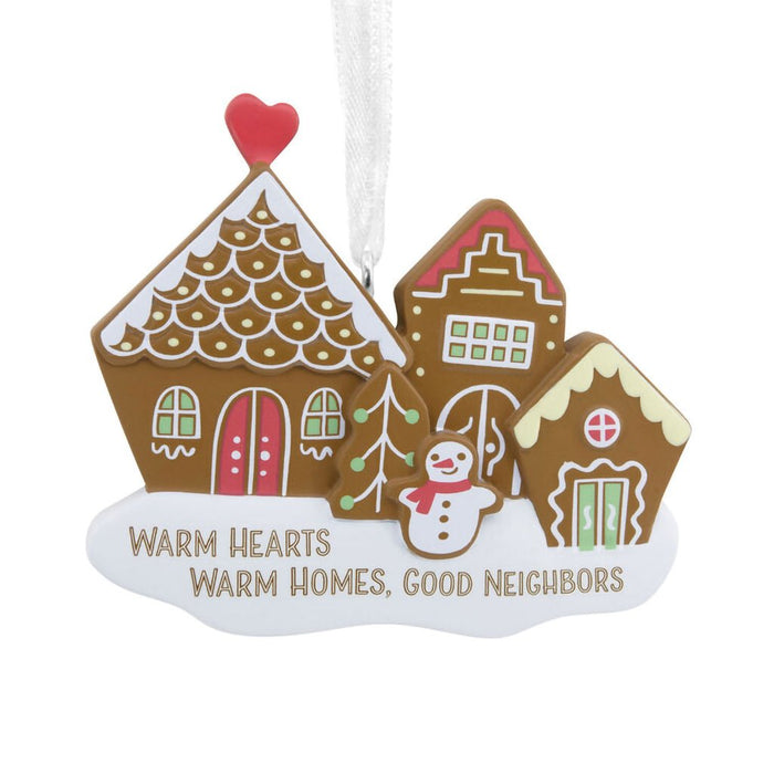 Hallmark : Warm Homes Good Neighbors Hallmark Ornament - Hallmark : Warm Homes Good Neighbors Hallmark Ornament