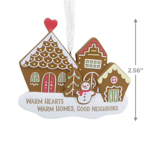 Hallmark : Warm Homes Good Neighbors Hallmark Ornament - Hallmark : Warm Homes Good Neighbors Hallmark Ornament