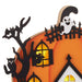 Hallmark : Wide Light - Up Pumpkin House Halloween Decoration - Hallmark : Wide Light - Up Pumpkin House Halloween Decoration