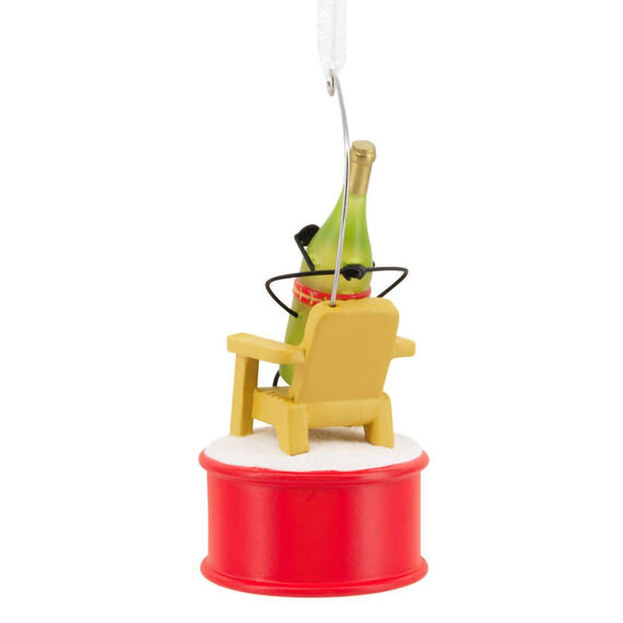 Hallmark : Wine Is Chilling Hallmark Ornament - Hallmark : Wine Is Chilling Hallmark Ornament