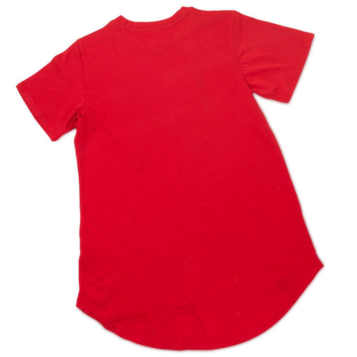 Hallmark : Women's Red Hallmark Channel Watching High Low T-Shirt - Hallmark : Women's Red Hallmark Channel Watching High Low T-Shirt