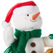 Hallmark : Wrapped in Joy Singing Snowman Plush With Motion, 10" - Hallmark : Wrapped in Joy Singing Snowman Plush With Motion, 10"