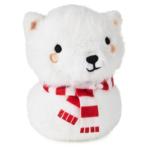 Hallmark : Zip - Along Polar Bear Plush Toy - Hallmark : Zip - Along Polar Bear Plush Toy