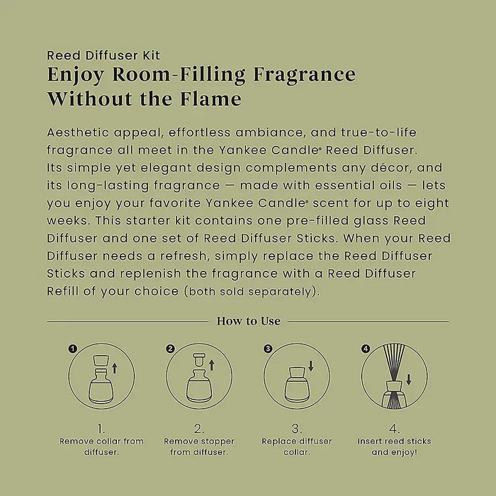 Yankee Candle : Sage Citrus Reed Diffuser Kit