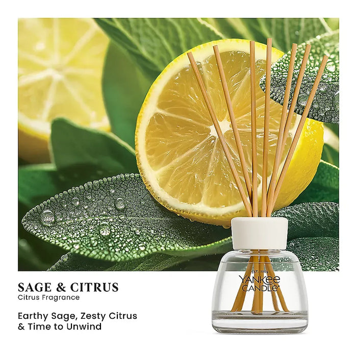 Yankee Candle : Sage Citrus Reed Diffuser Kit