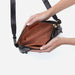 HOBO : Billie Crossbody in Polished Leather - Black - HOBO : Billie Crossbody in Polished Leather - Black