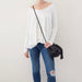 HOBO : Birdy Crossbody in Ivory Honey - HOBO : Birdy Crossbody in Ivory Honey