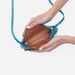 HOBO : Cara Crossbody in Polished Leather - Biscayne Blue - HOBO : Cara Crossbody in Polished Leather - Biscayne Blue