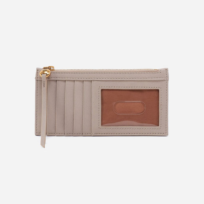 HOBO : Carte Card Case In Taupe - HOBO : Carte Card Case In Taupe