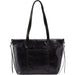 HOBO : Cecily Tote in Polished Leather - Black - HOBO : Cecily Tote in Polished Leather - Black