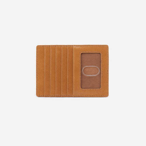 Hobo : Euro Slide Card Case in Polished Leather - Natural - Hobo : Euro Slide Card Case in Polished Leather - Natural