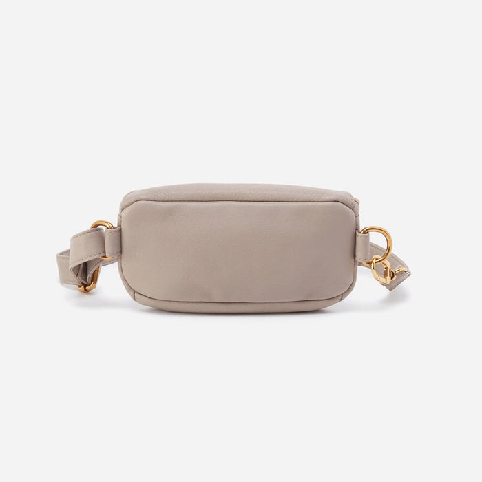 HOBO : Fern Belt Bag in Pebbled Leather - Taupe - HOBO : Fern Belt Bag in Pebbled Leather - Taupe