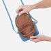 HOBO : Fern Crossbody in Pebbled Leather - Dusty Blue - HOBO : Fern Crossbody in Pebbled Leather - Dusty Blue