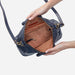 Hobo : Sheila Medium Satchel in Polished Leather - Blue Stone - Hobo : Sheila Medium Satchel in Polished Leather - Blue Stone