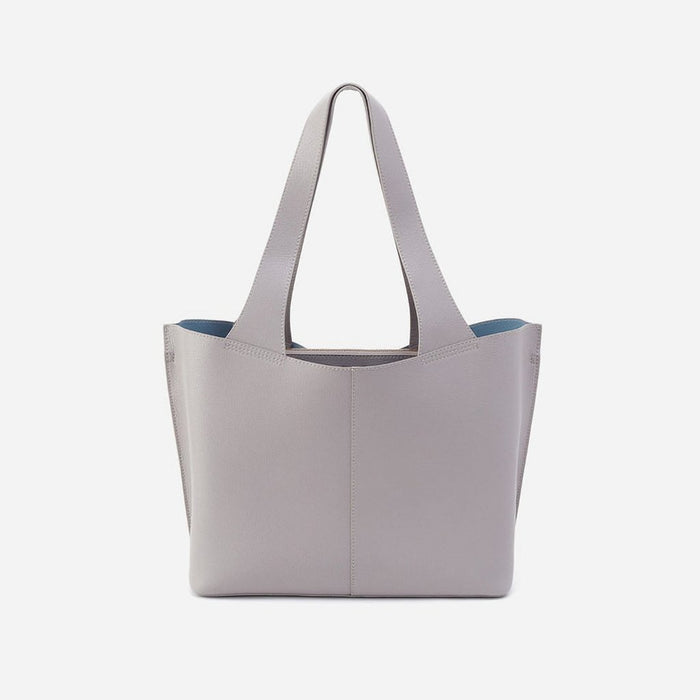 Hobo : Vida Tote in MIcro Pebbled Leather - Morning Dove Grey - Hobo : Vida Tote in MIcro Pebbled Leather - Morning Dove Grey