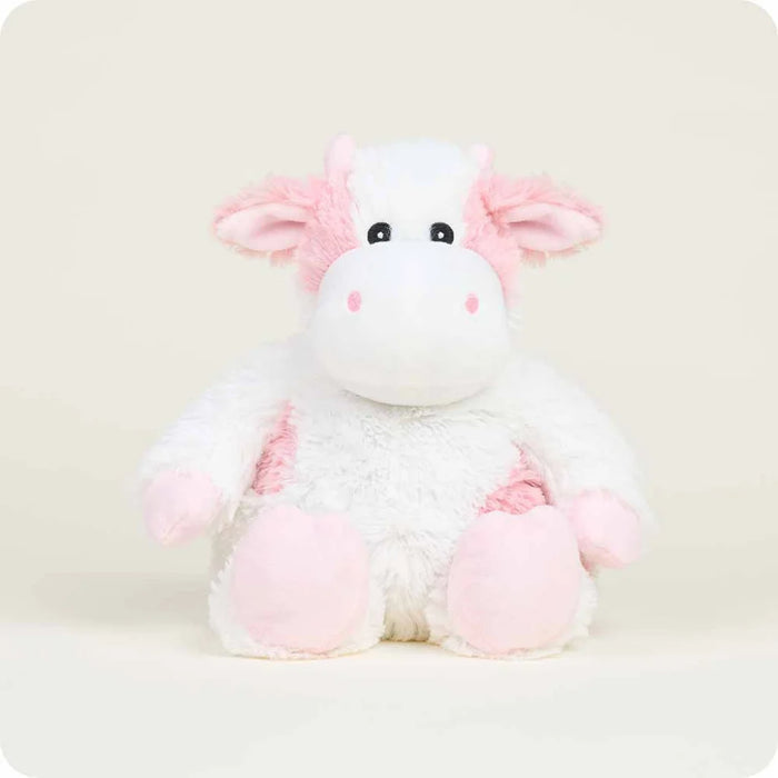 Pink Cow Warmie Plush