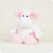 Warmies Plush Pink and White Cow