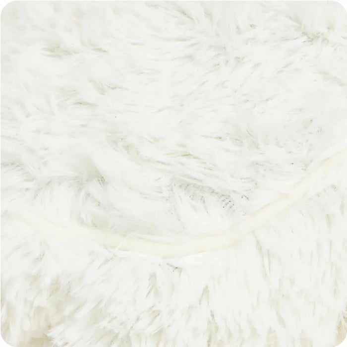 Close-up of a white fluffy surface