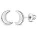 In Season Jewelry : Classic Crescent Moon Girl Earrings - In Season Jewelry : Classic Crescent Moon Girl Earrings