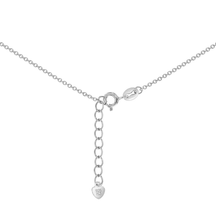 In Season Jewelry : CZ Birthstone Heart Girls Necklace - April - In Season Jewelry : CZ Birthstone Heart Girls Necklace - April