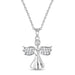 In Season Jewelry : CZ Guardian Angel Kids Pendant Necklace - In Season Jewelry : CZ Guardian Angel Kids Pendant Necklace