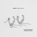 In Season Jewelry : CZ Jeweled Horseshoe Child Earrings - Clear - In Season Jewelry : CZ Jeweled Horseshoe Child Earrings - Clear