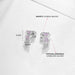 In Season Jewelry : CZ Sassy Kitty Cat Girl Earrings - Pink - In Season Jewelry : CZ Sassy Kitty Cat Girl Earrings - Pink