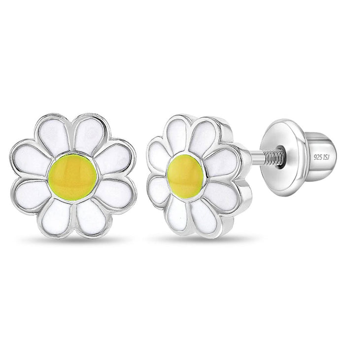 In Season Jewelry : Delightful Daisy Girl Earrings - Assorted by Color - In Season Jewelry : Delightful Daisy Girl Earrings - Assorted by Color