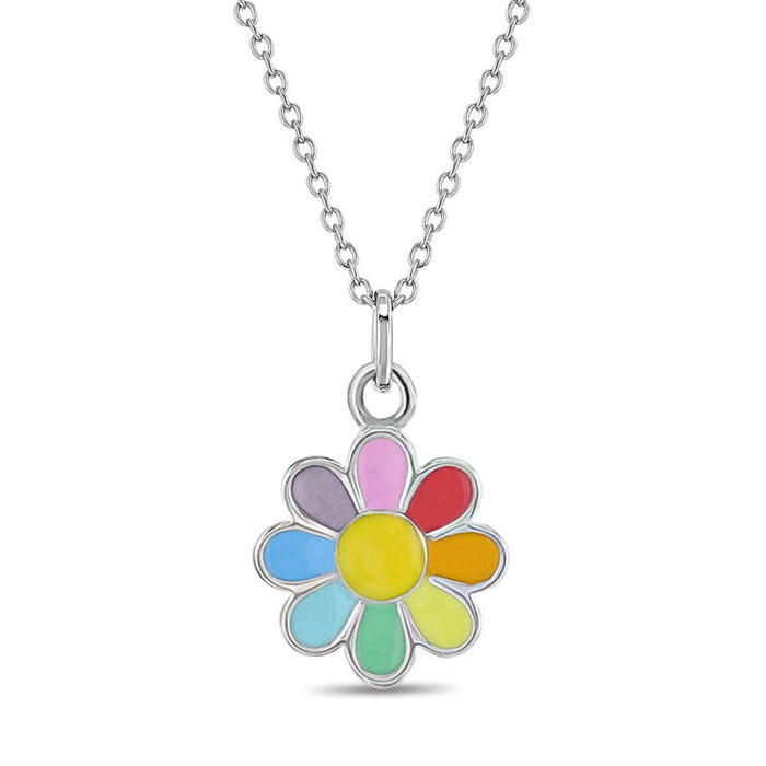 In Season Jewelry : Flower Power Children's Pendant Necklace - In Season Jewelry : Flower Power Children's Pendant Necklace