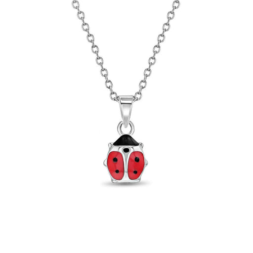 In Season Jewelry : My Lady Bug Children's Necklace - In Season Jewelry : My Lady Bug Children's Necklace