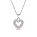 In Season Jewelry : Open CZ Heart Children's Necklace - In Season Jewelry : Open CZ Heart Children's Necklace