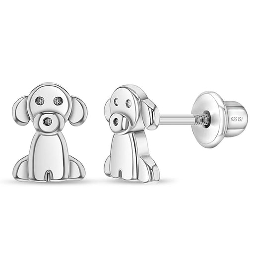 In Season Jewelry : Puppy Dog Girls Earrings - In Season Jewelry : Puppy Dog Girls Earrings