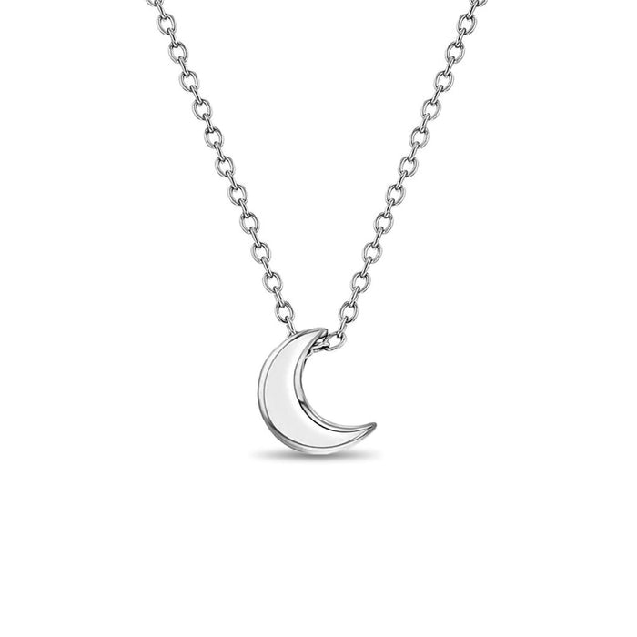 In Season Jewelry : Tiny Moon Children's Necklace - In Season Jewelry : Tiny Moon Children's Necklace