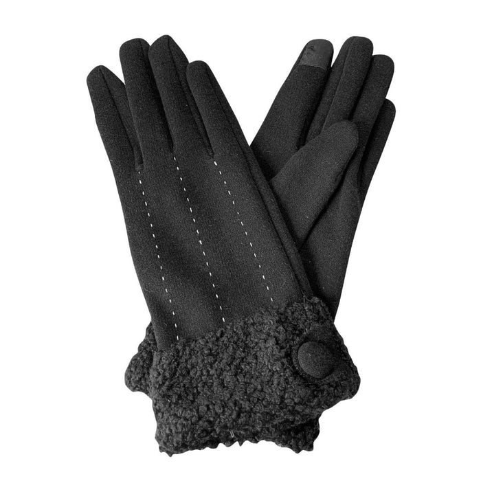 J & X : Gloves - Black - J & X : Gloves - Black