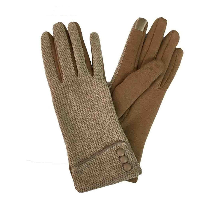 J & X : Gloves - Brown - J & X : Gloves - Brown