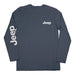 Jeep® : Nature Squatch Long Sleeve Shirt in Indigo - Jeep® : Nature Squatch Long Sleeve Shirt in Indigo