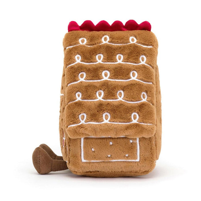 Jellycat : Amuseables Gingerbread House - Jellycat : Amuseables Gingerbread House