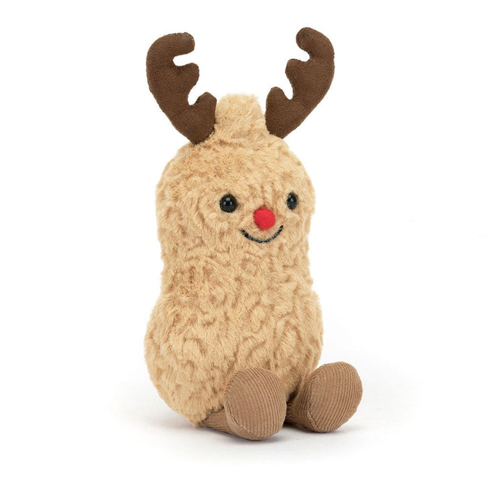 Jellycat : Amuseables Peanut Reindeer - Jellycat : Amuseables Peanut Reindeer