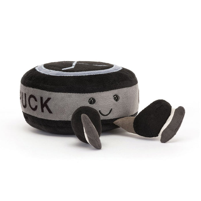 Jellycat : Amuseables Sports Ice Hockey Puck - Jellycat : Amuseables Sports Ice Hockey Puck