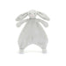 Jellycat : Bashful Bunny Comforter - Grey - Jellycat : Bashful Bunny Comforter - Grey