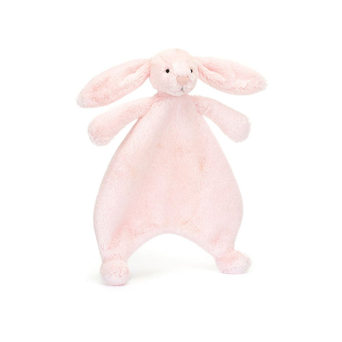 Jellycat : Bashful Bunny Comforter - Pink - Jellycat : Bashful Bunny Comforter - Pink