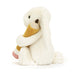 Jellycat : Bashful Bunny with Pencil - Jellycat : Bashful Bunny with Pencil