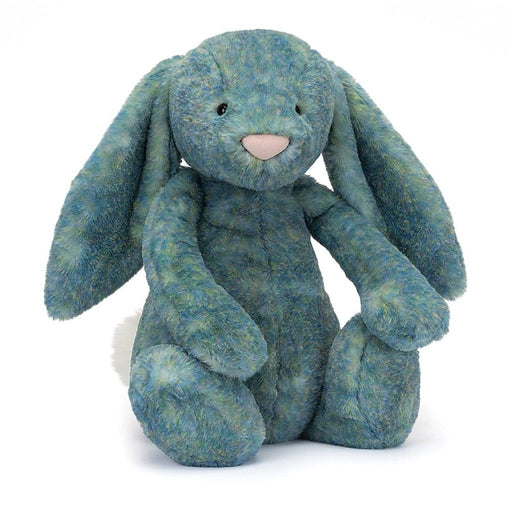 Jellycat : Bashful Luxe Bunny Azure - Huge - Jellycat : Bashful Luxe Bunny Azure - Huge
