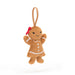 Jellycat : Festive Folly Gingerbread Ruby - Jellycat : Festive Folly Gingerbread Ruby