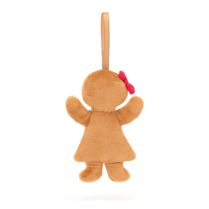 Jellycat : Festive Folly Gingerbread Ruby - Jellycat : Festive Folly Gingerbread Ruby