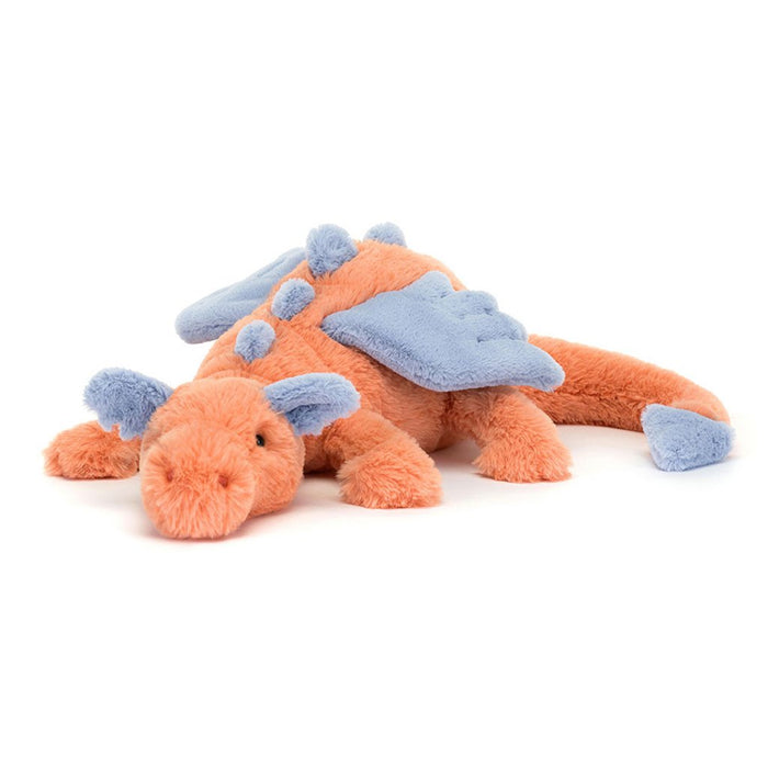 Jellycat : Persimmon Dragon - Jellycat : Persimmon Dragon