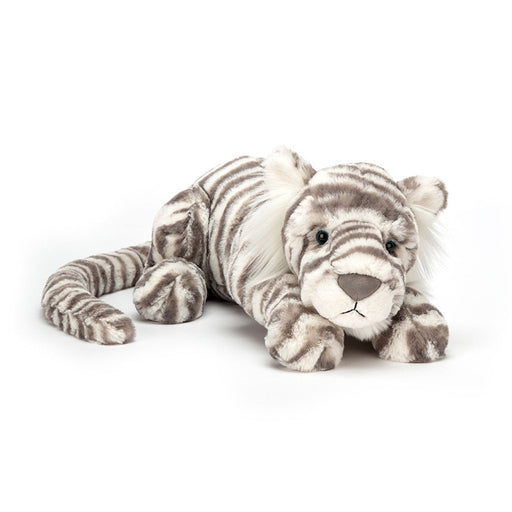 Jellycat : Sacha Snow Tiger - Large - Jellycat : Sacha Snow Tiger - Large