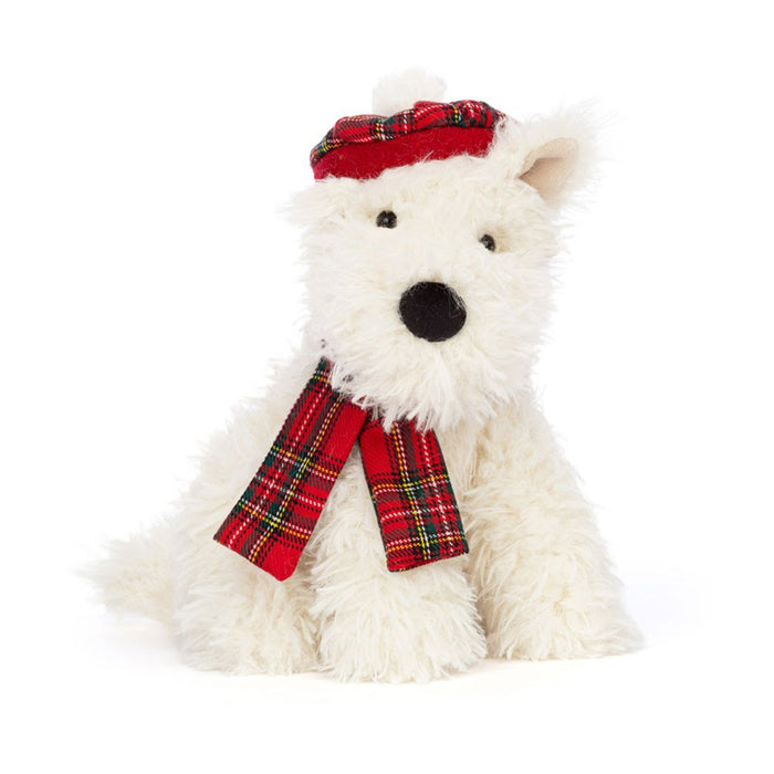 Jellycat : Winter Warmer Munro Scottie Dog - Jellycat : Winter Warmer Munro Scottie Dog