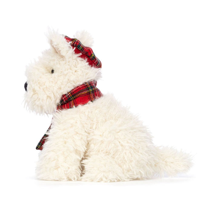 Jellycat : Winter Warmer Munro Scottie Dog - Jellycat : Winter Warmer Munro Scottie Dog